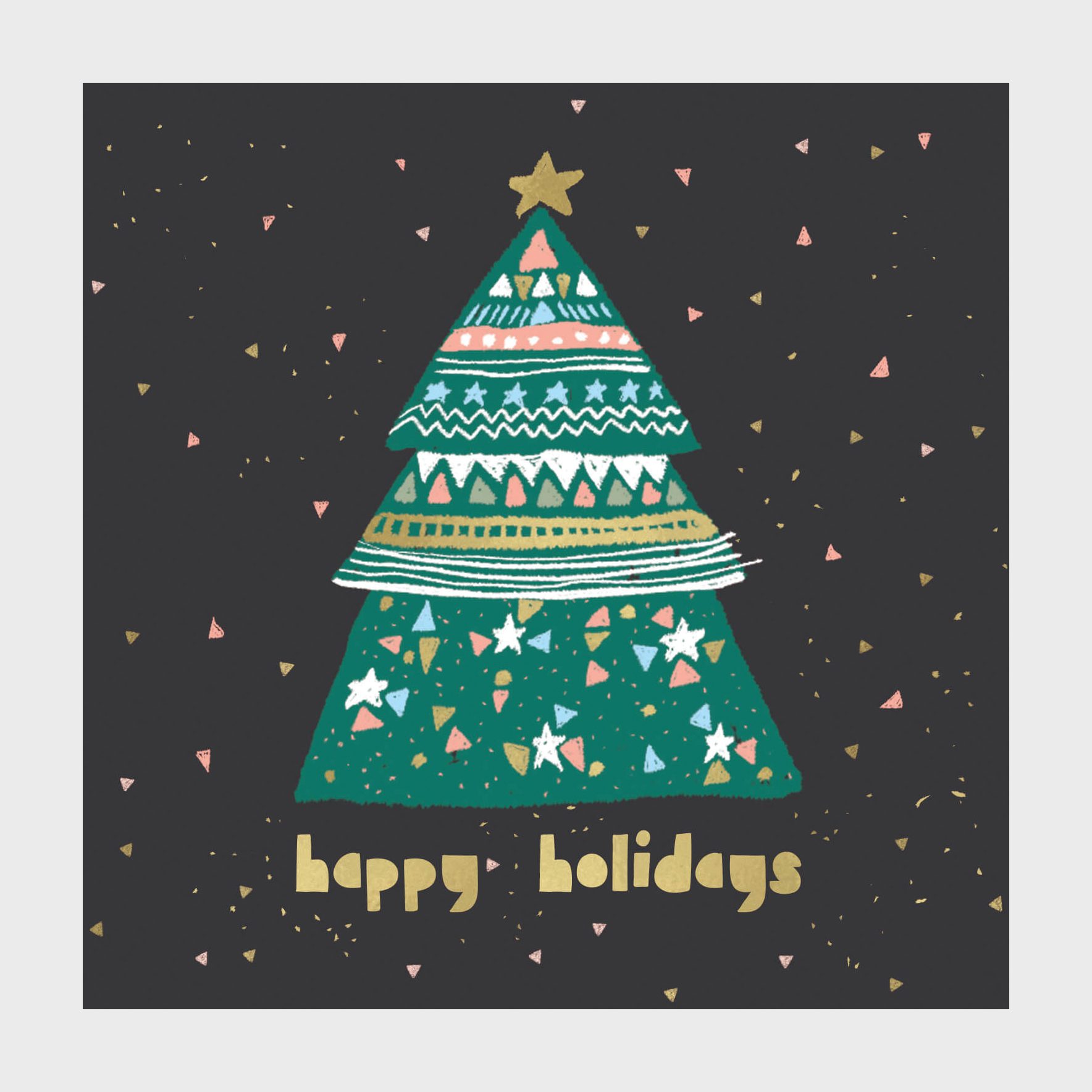 21 Free Printable Handmade Watercolor Christmas Cards