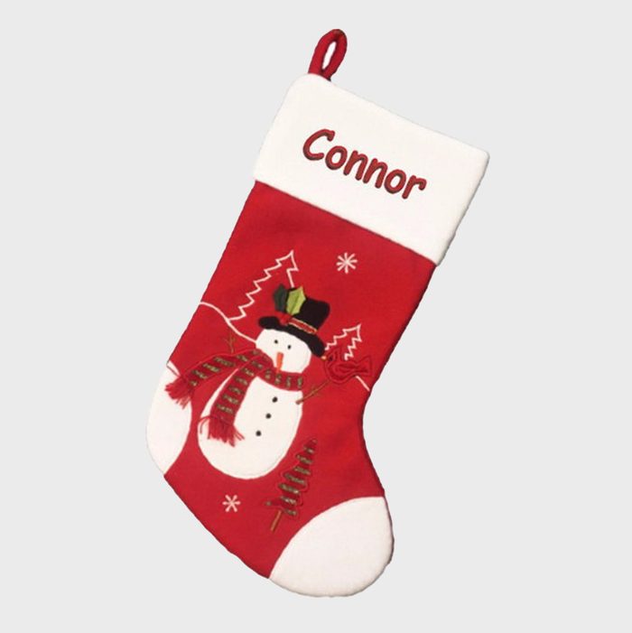 Personalized Snowman Christmas Stockings Via Etsy