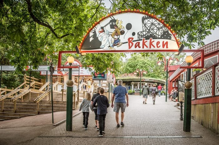 first amusement park bakken in denmark