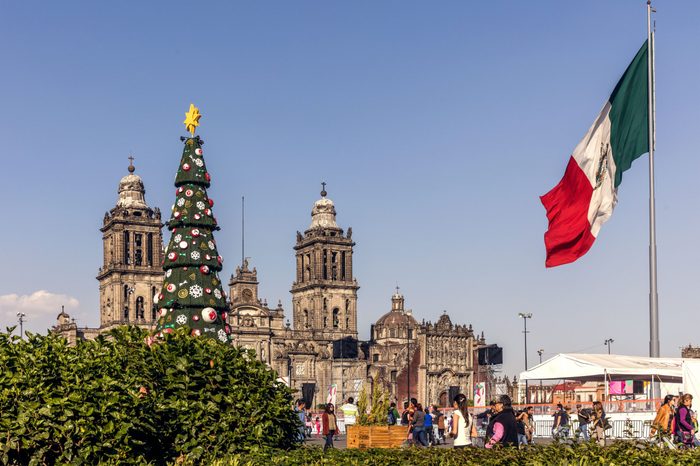 christmas time in mexico city