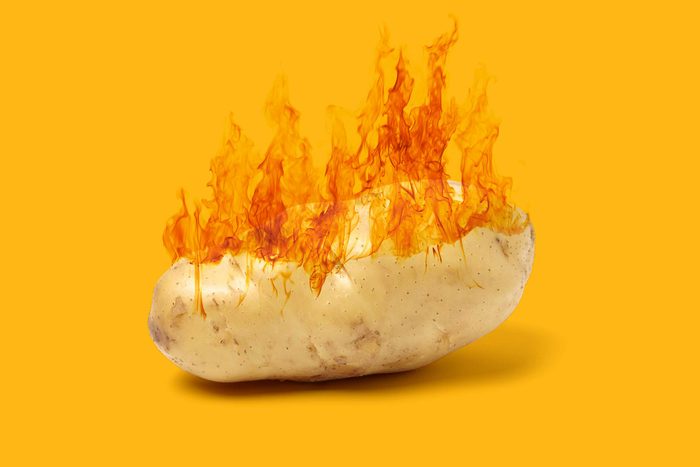 hot potato idiom