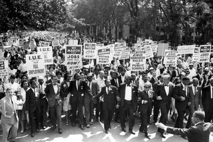 MLK civil rights protest