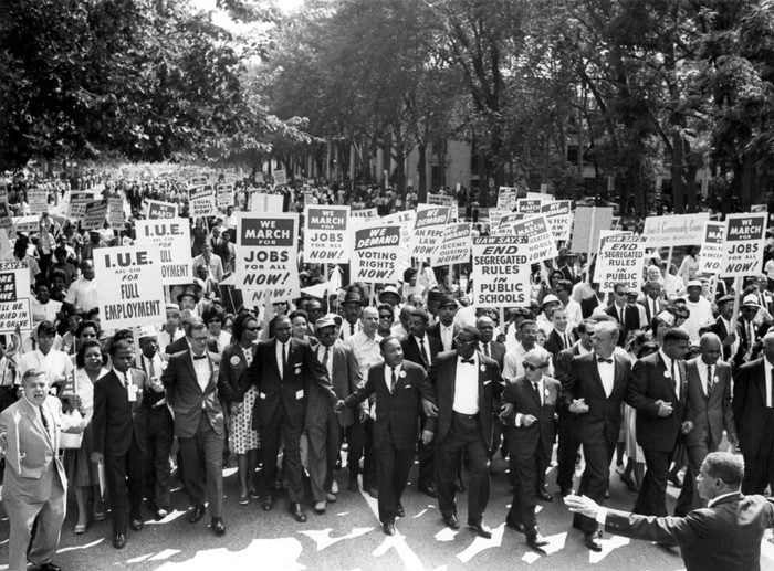 MLK civil rights protest
