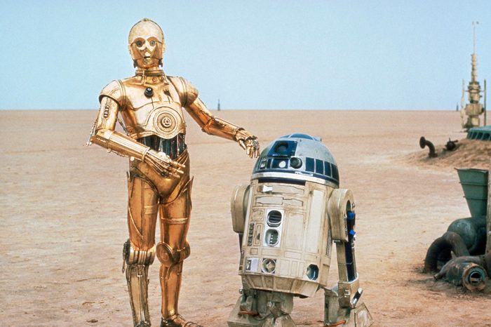 Anthony Daniels, Kenny Baker - Star Wars Episode IV - A New Hope - 1977