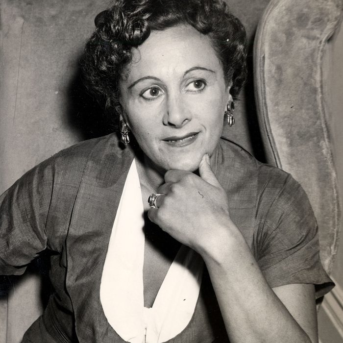 Fanny Cradock (1909-1994) Pictured In 1955 Fanny Cradock 