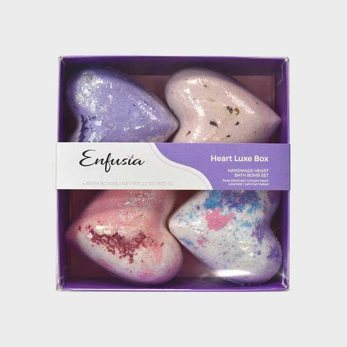 Enfusia Handmade Heart Bath Bombs