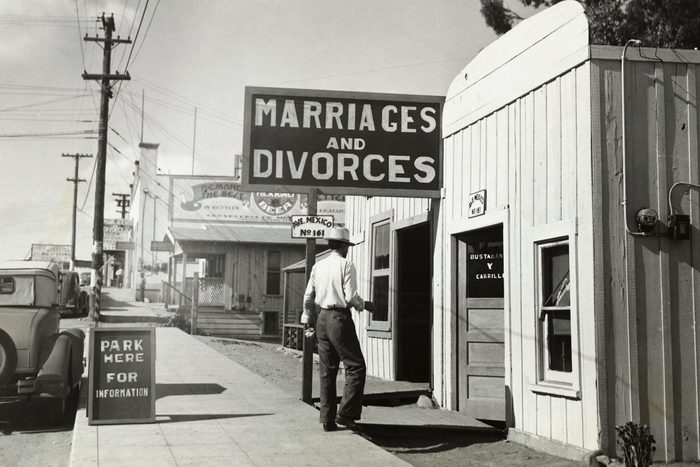 marriage and divorce 1920s