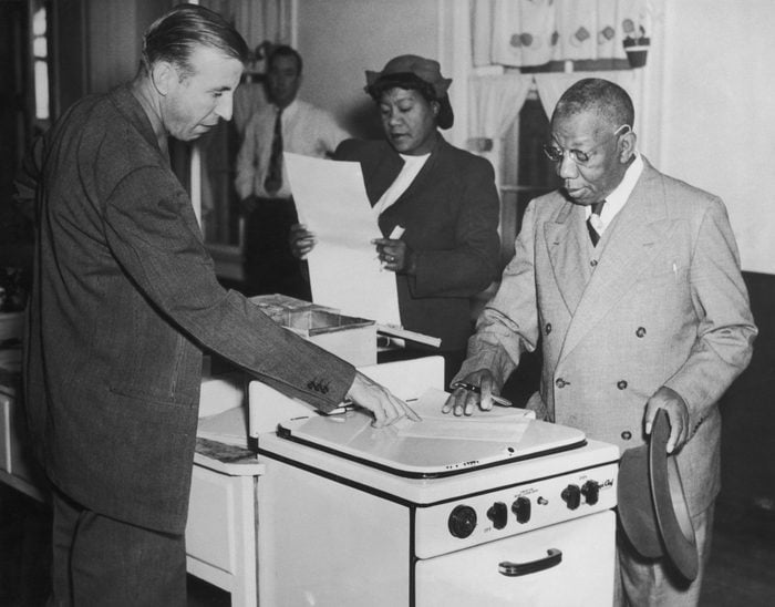 black americans vote for the first time