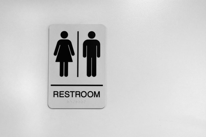 Public Washroom Sign bathroom