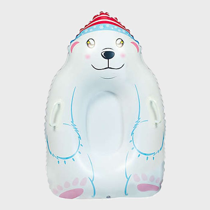 Snowcandy Inflatable Polar Bear Snow Sled