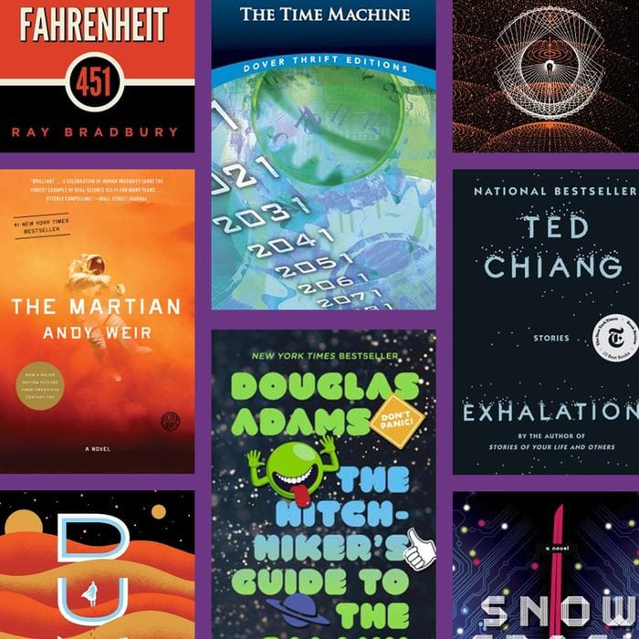 The Best Science Fiction Books Collage