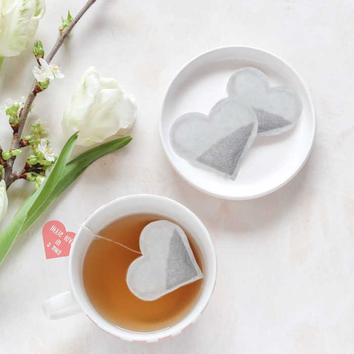 Toasted Ink Studios Heart Shaped Tea Bags