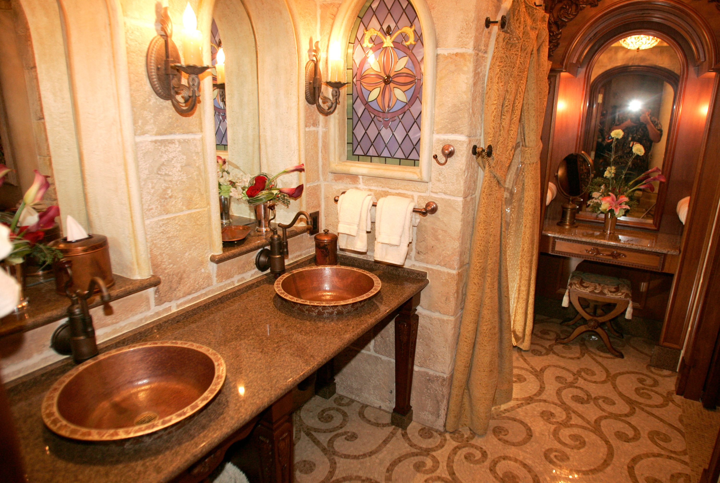 Mandatory Credit: Photo by Reinhold Matay/AP/Shutterstock (6378753d) Disney What's New Views of the private Cinderella luxury suite at the top of Cinderella's Castle at Walt Disney World's Magic Kingdom in Lake Buena Vista, Fla. are seen on Friday, Jan. 26,2006. A night's stay at the castle was one of prizes given randomly to unsuspecting park guests recently as part of the launch of Disney's "Year of a Million Dreams" campaign Disney What's New, Lake Buena Vista, USA