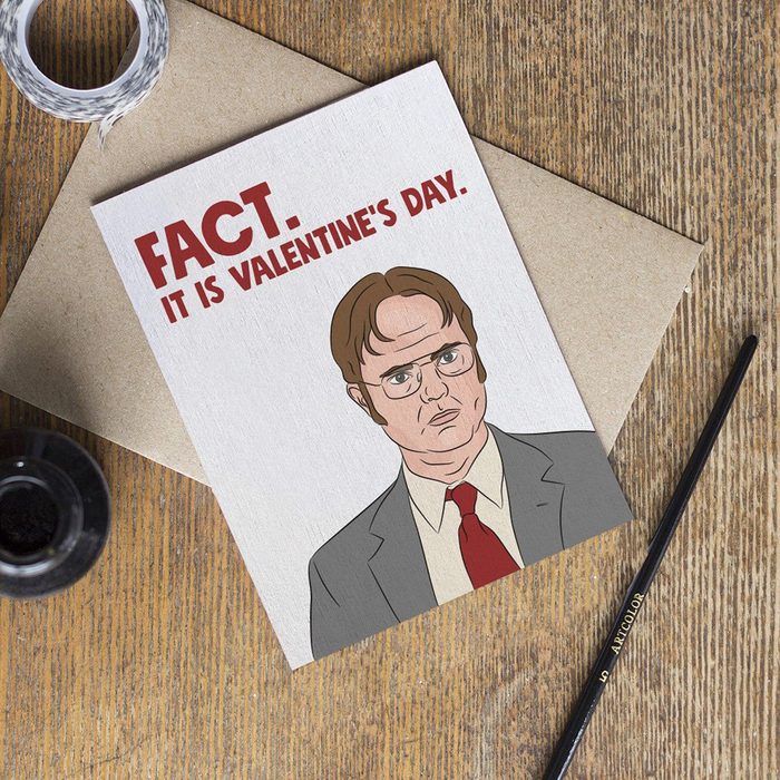 Fact It Is Valentines Day Card