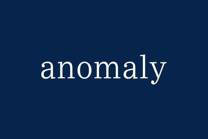 Fancy Word Anomaly