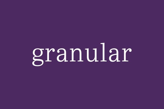 Fancy Word Granular