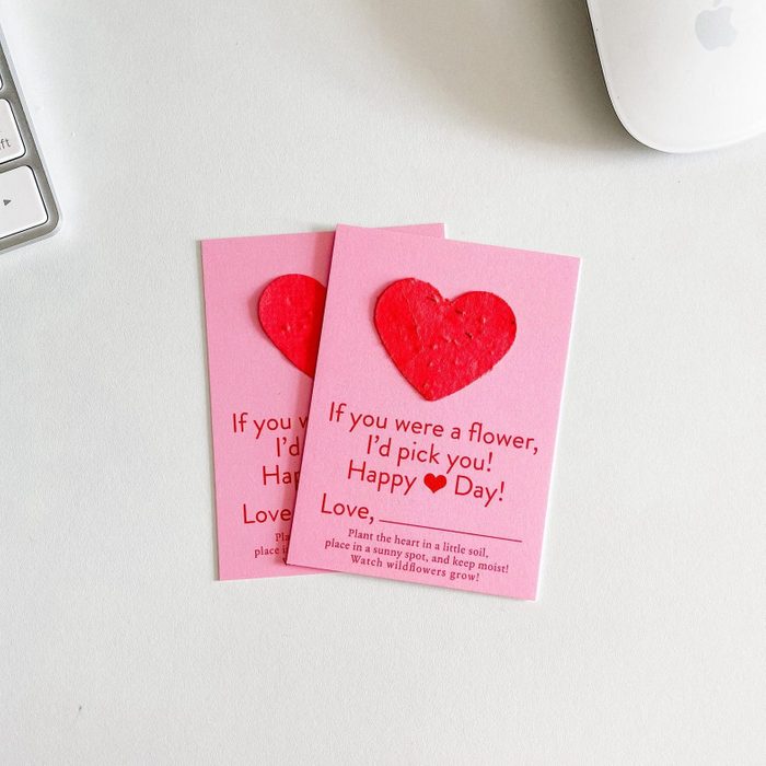 Grownotes Seed Paper Valentine's Day Cards
