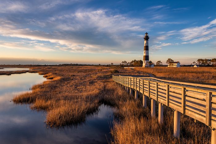 Bodie Island Lighthouse, Outer Banks, North Carolina, dawn