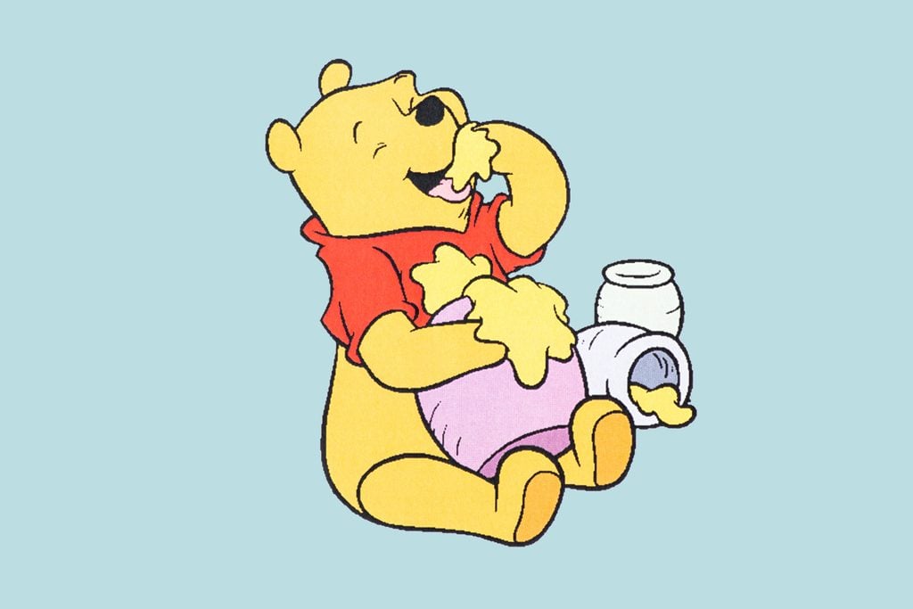UBON RATCHATHANI, THAILAND - JANUARY 27, 2015: Winnie-the-Pooh printed on poster, Winnie-the-Pooh is a fictional anthropomorphic teddy bear created by A. A. Milne, Illustrative editorial.; Shutterstock ID 247528582
