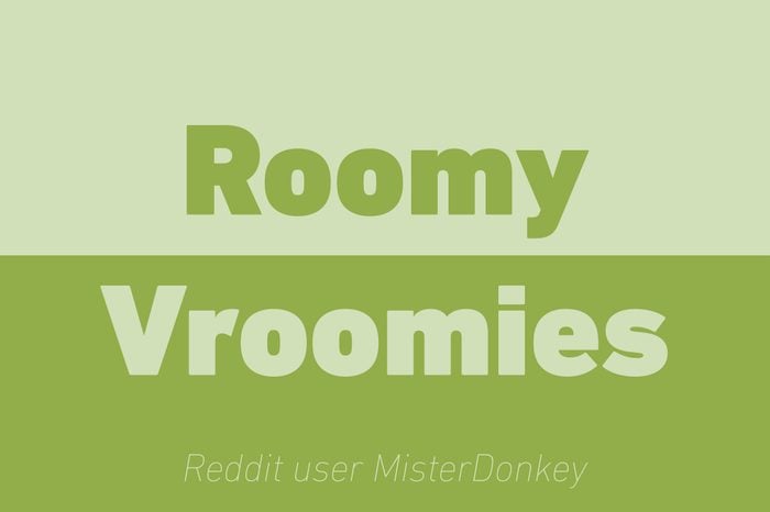 roomy vroomies walkie talkie reddit
