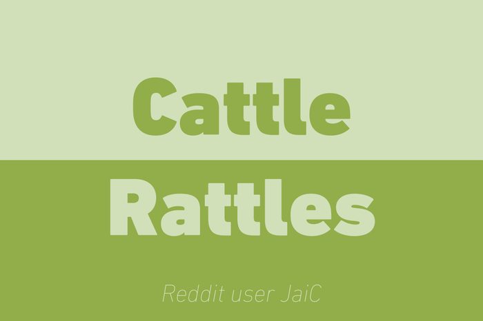 cattle rattles walkie talkie reddit