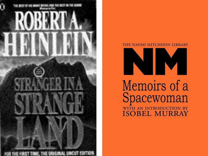 stranger in a strange land book and memoirs of a spacewoman