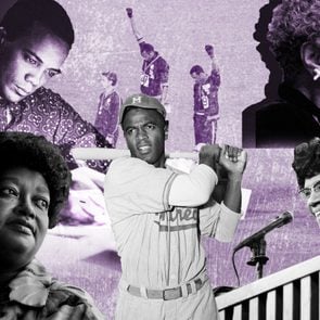 Black history month collage