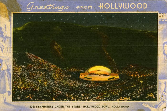 california vintage postcard