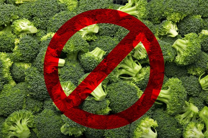 broccoli no travel foods