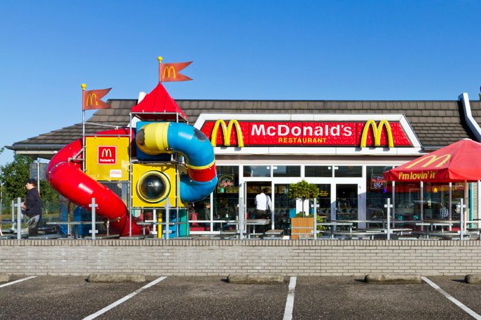 mcdonalds exterior with play area