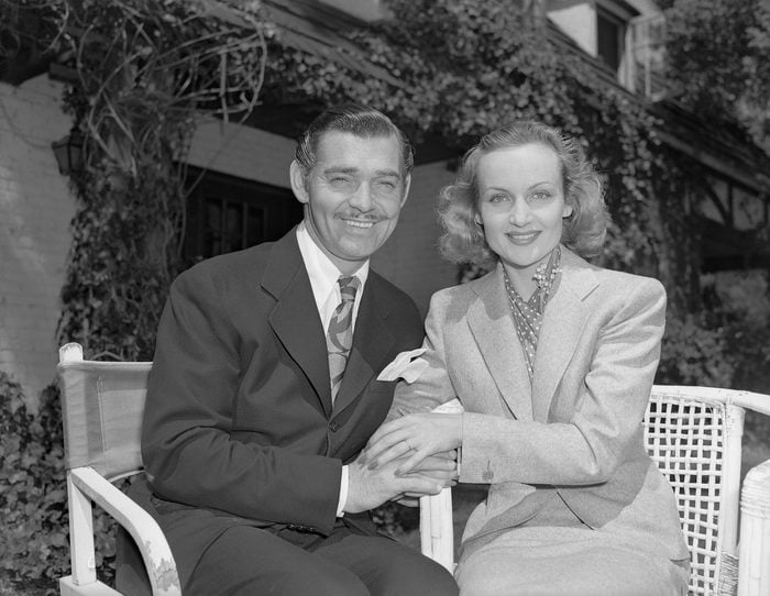 Clark Gable and Carole Lombard 
