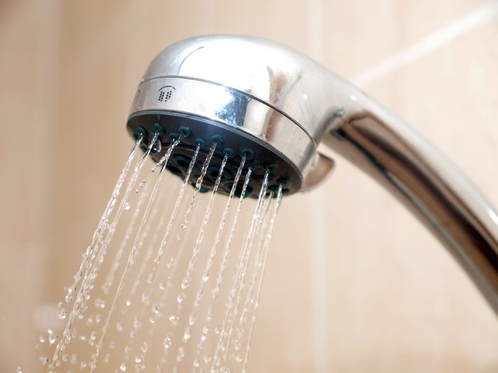 water pressure shower hotel