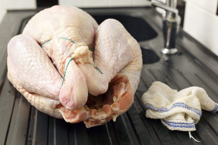 thawing chicken