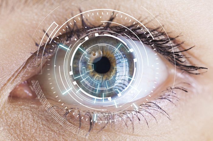 eye scanner technology facial recognition