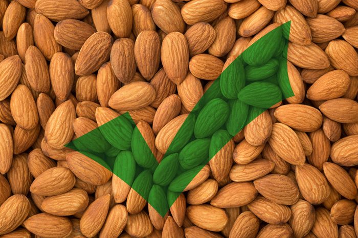 almonds protein snack