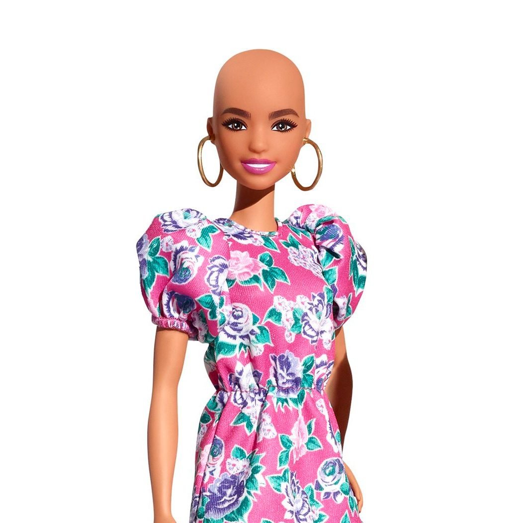 barbie doll with no hair