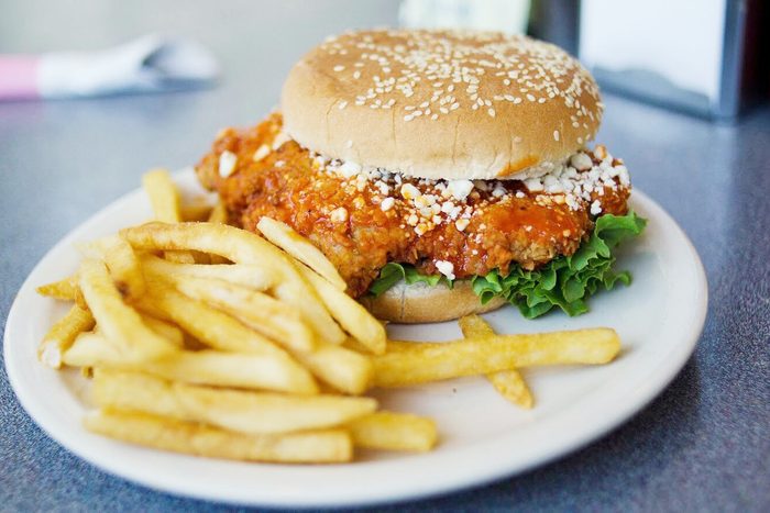 Buffalo Chicken Sandwhich From The 66 Diner In New Mexico Via Tripadvisor