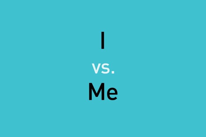 text: i vs me