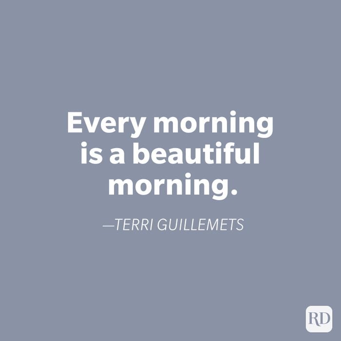 beautiful morning sentences