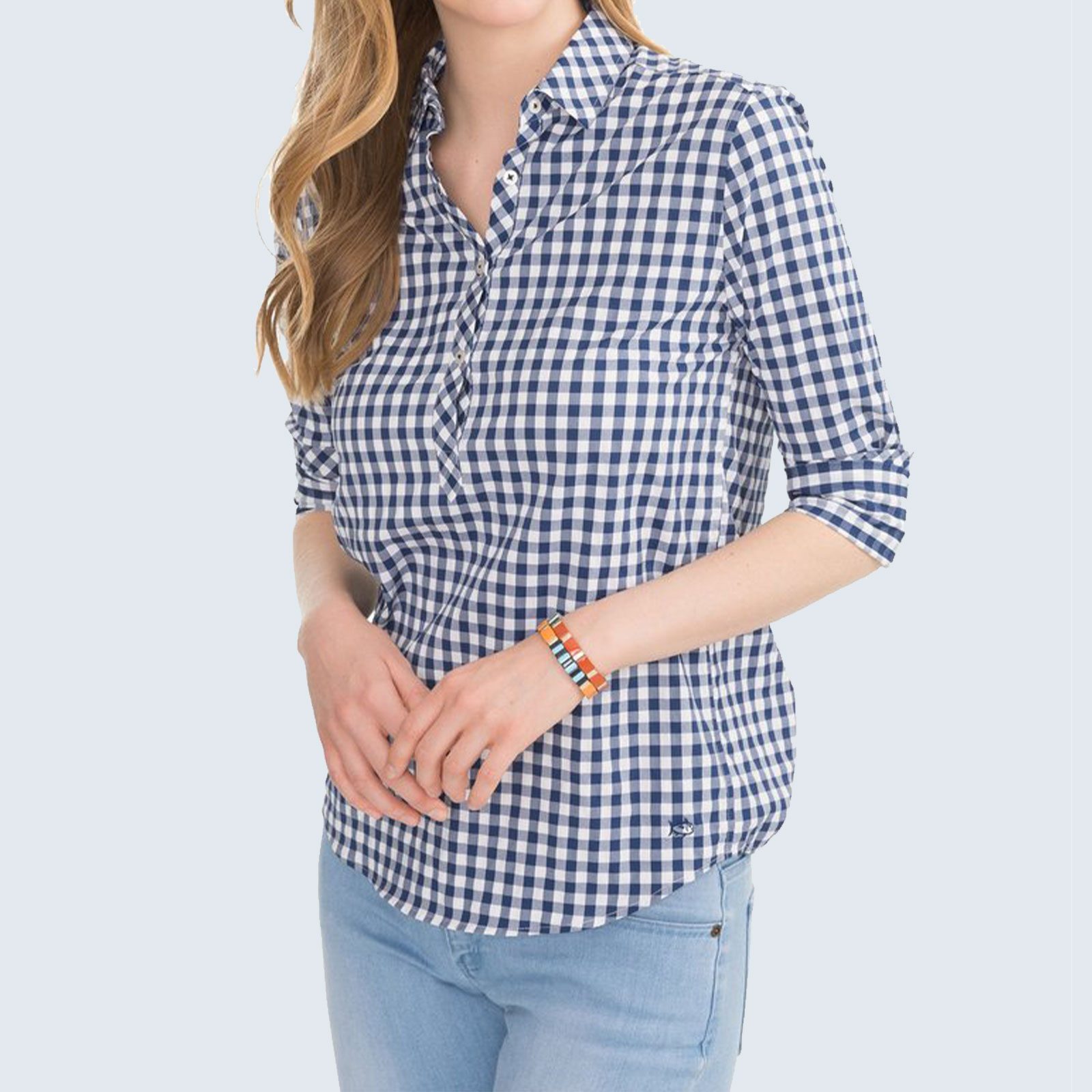 For the Stylish Sports Fan: Southern Tide Gameday Intercostal Hadley Popover Shirt