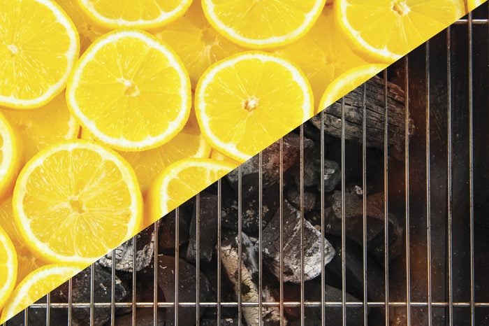 things to clean with lemons grill