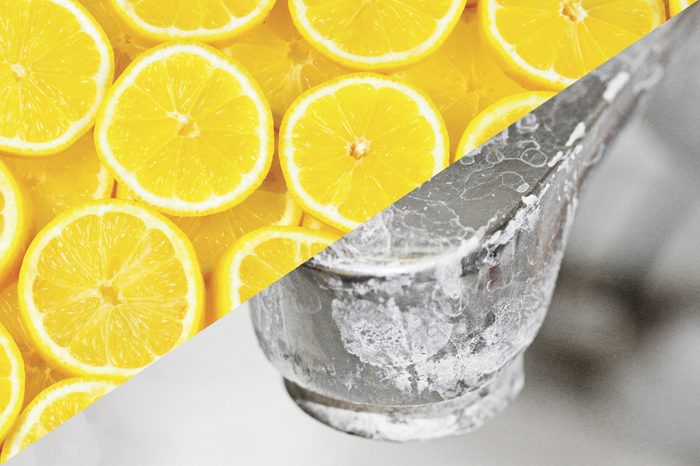 things to clean with lemons faucet