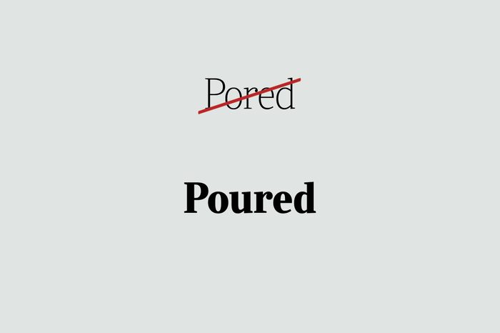 phrases you're using wrong poured