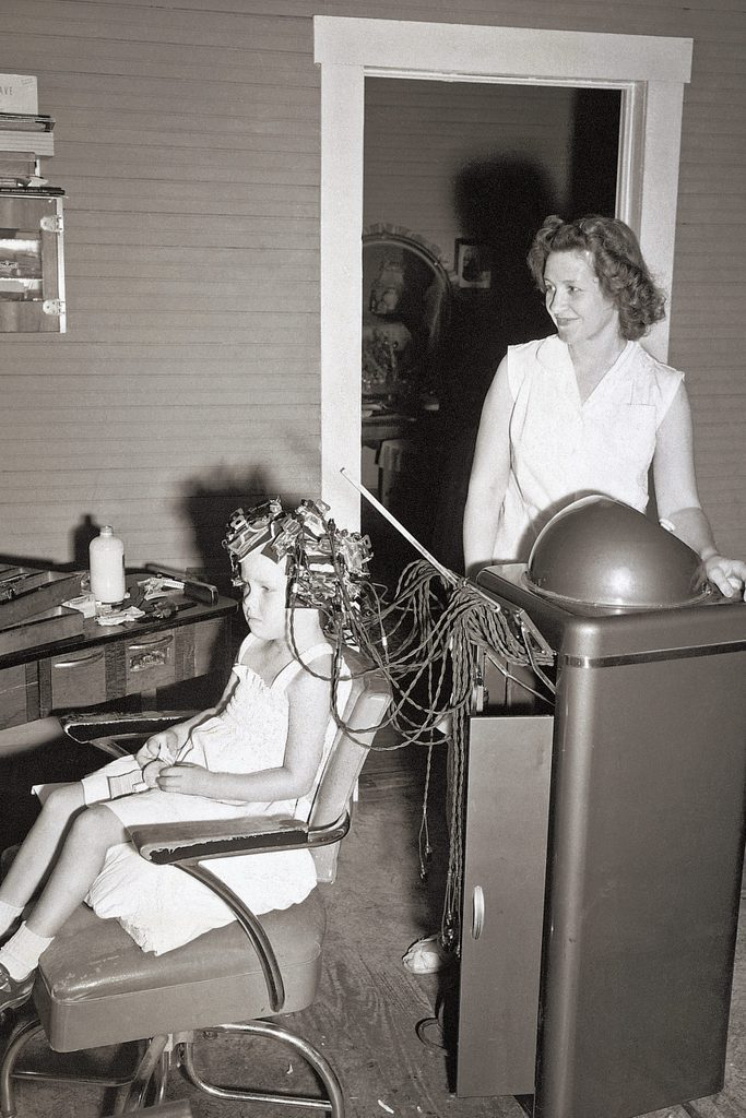 vintage hair salon photo