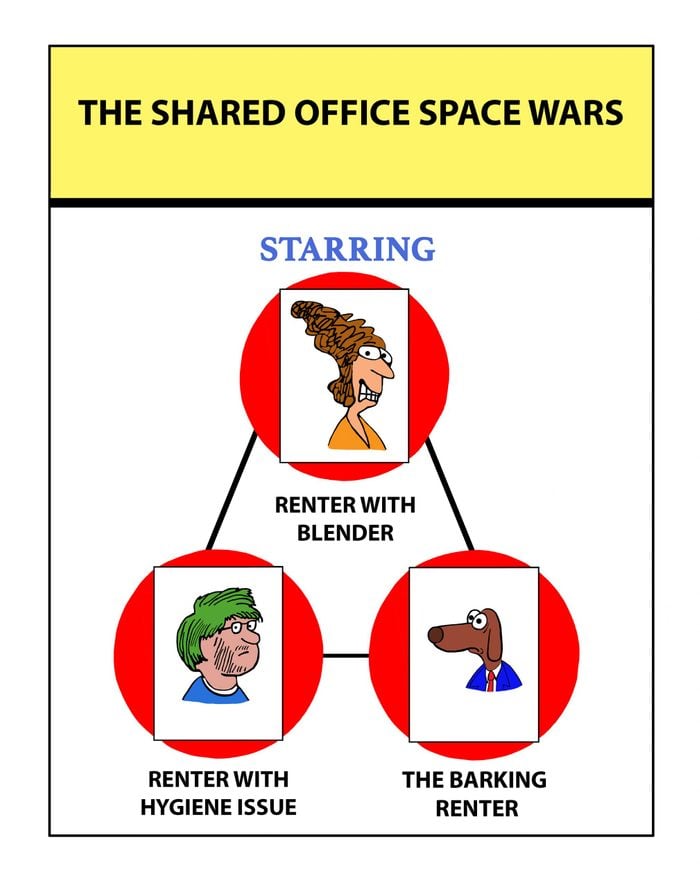 Shared Office Space Wars