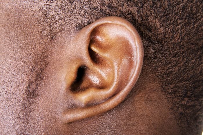 Ear close up earworm