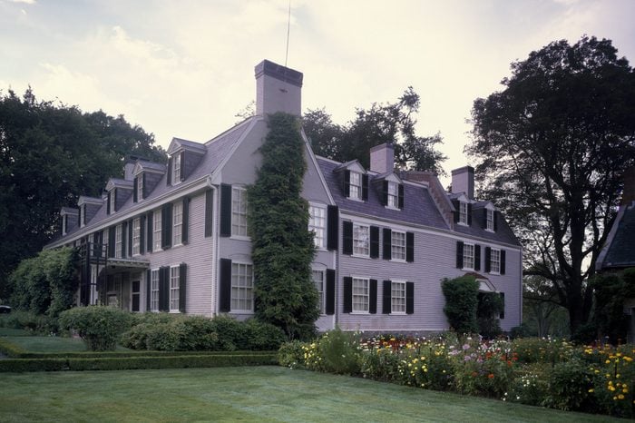 The Old House, home to two presidents: John and John Quincy Adams, Quincy, Massachusetts