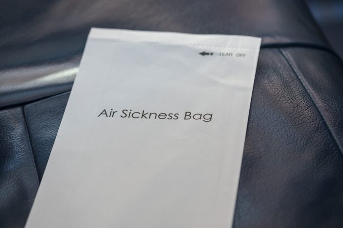 air sickness bag