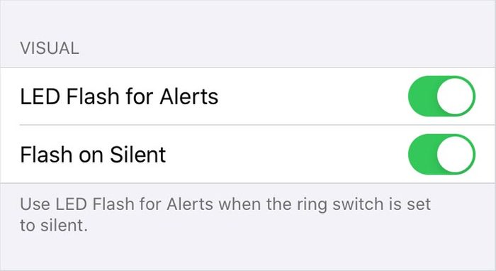 iphone screenshots. turn on flash for alerts