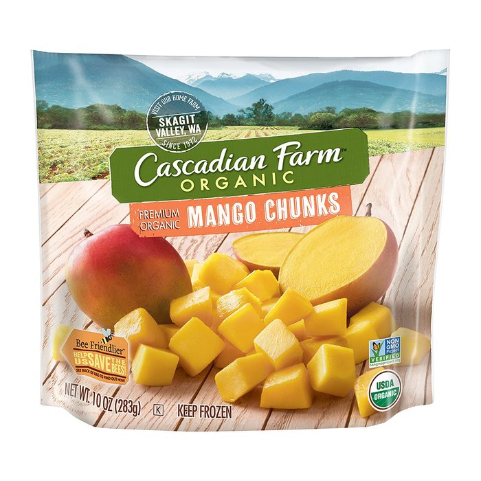 Cascadia, amazon, mango, frozen. product